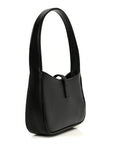 Smooth Calfskin Le 5 A 7 Mini Hobo Black