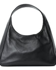 Nappa Mini Triangle Hobo Black