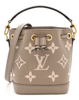Empreinte Monogram Giant Nano Noe Tourterelle Creme