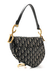 Oblique Saddle Bag Blue