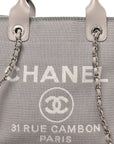 Mixed Fibers Small Deauville Tote Light Grey