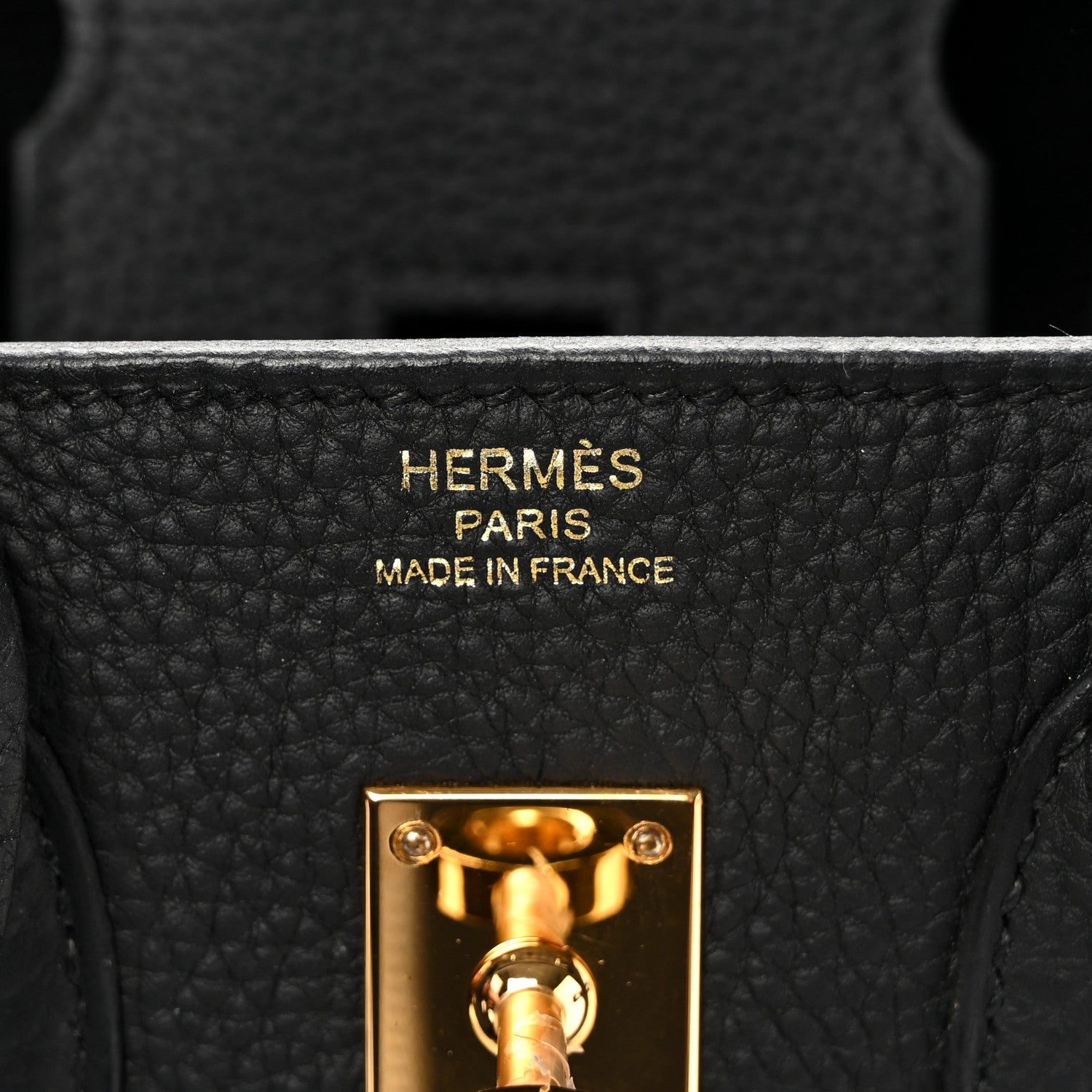 Togo Birkin 25 Black