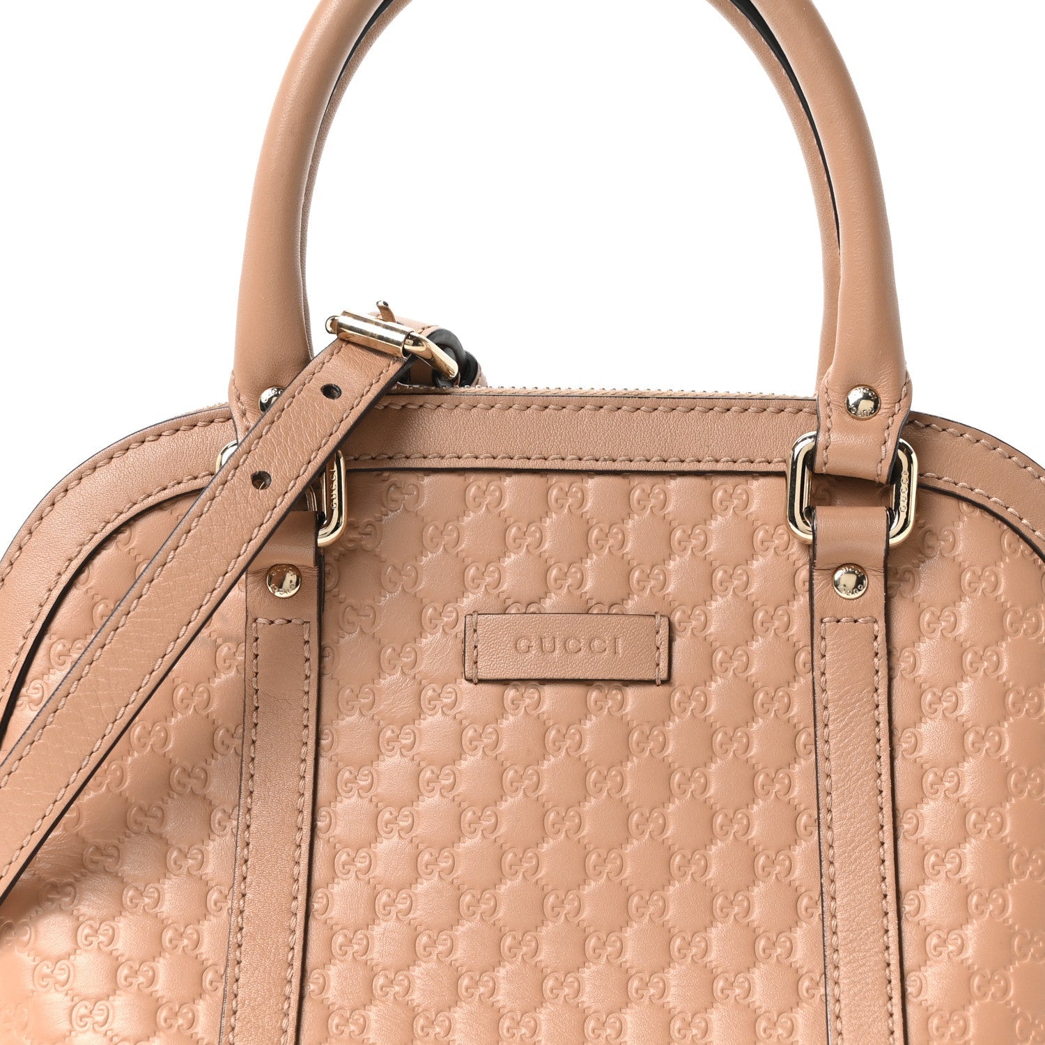 Soft MicroGCCIssima Mini Dome Bag Camelia