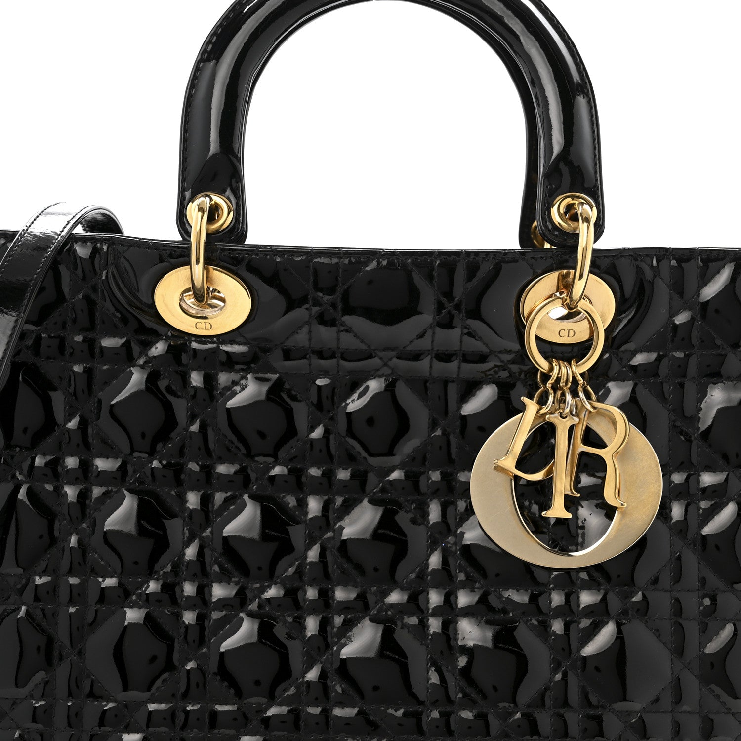 Patent Cannage Large Lady D1OR Black