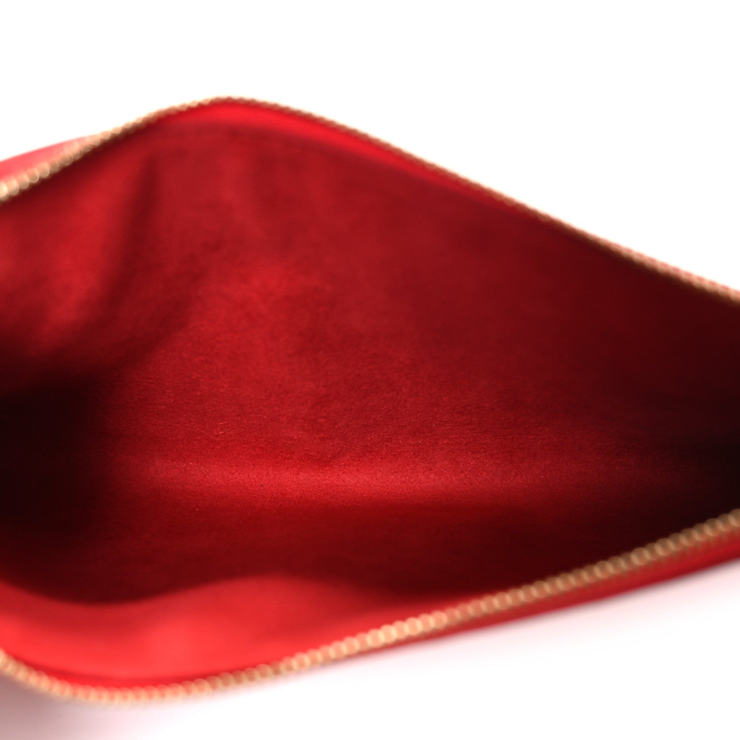 Epi Pochette Accessories 24 Castillan Red