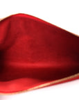 Epi Pochette Accessories 24 Castillan Red