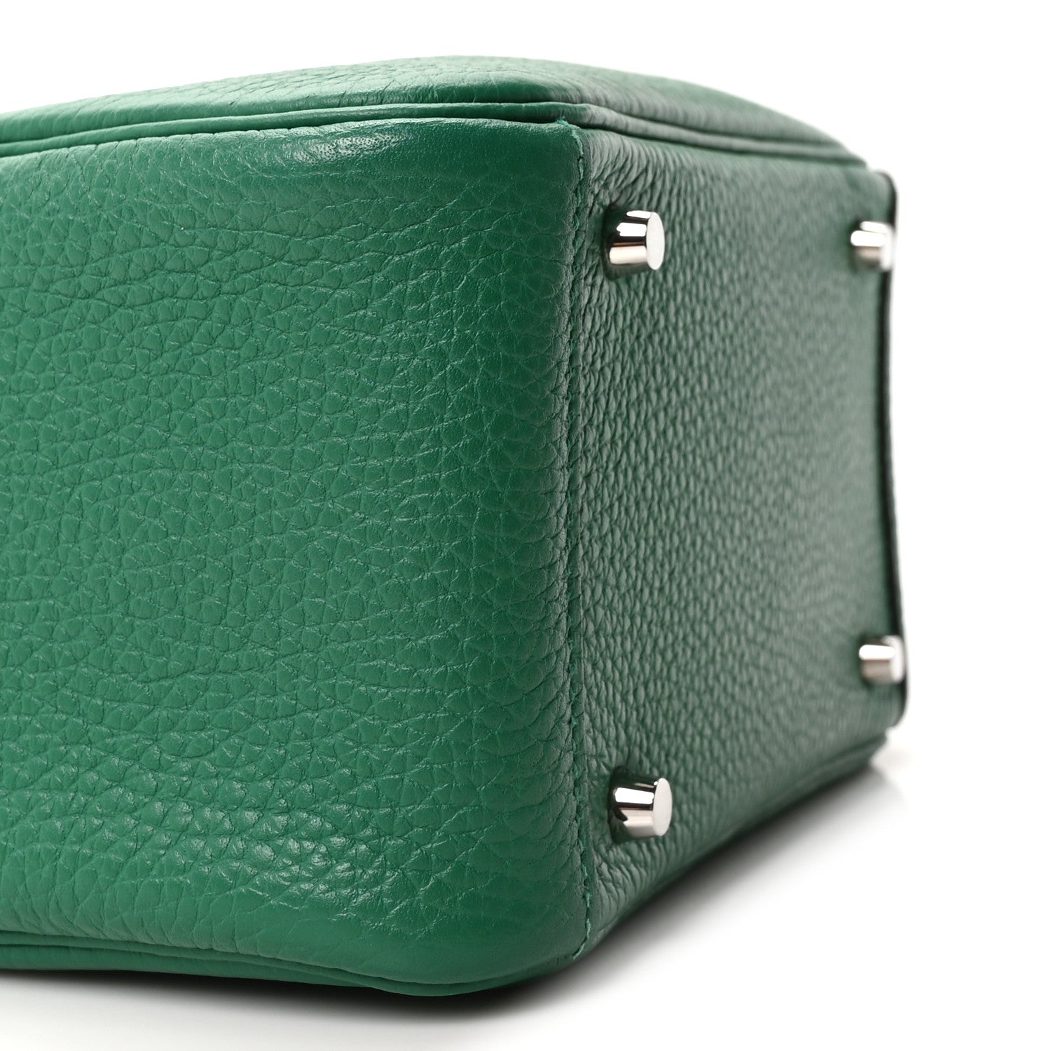 Taurillon Clemence Mini Lindy 20 Vert Vertigo
