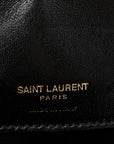 Lambskin Quilted Monogram Large Loulou Black