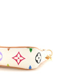Monogram Multicolor Pochette Accessories White
