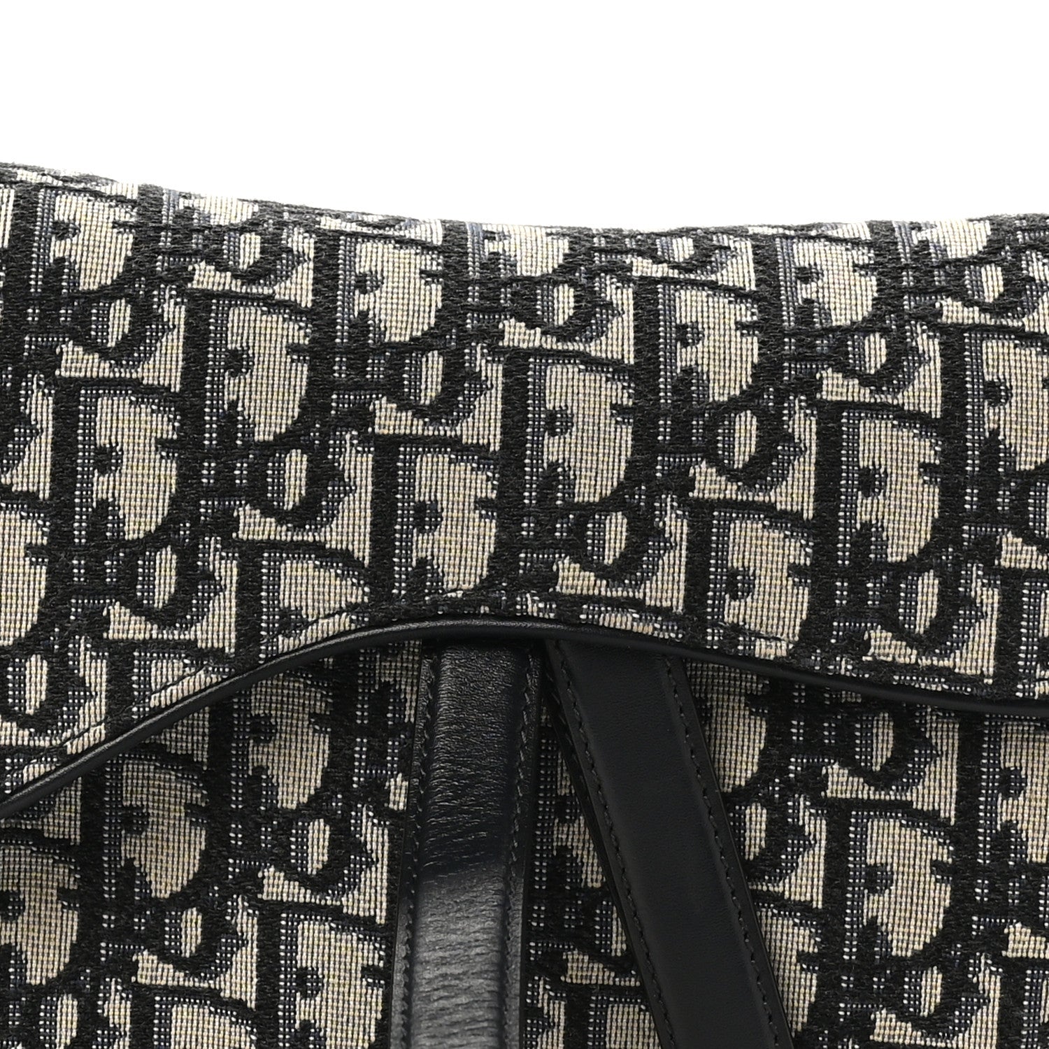 Oblique Saddle Bag Blue