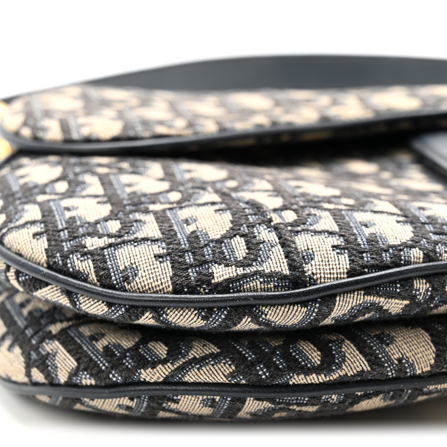 Oblique Saddle Bag Blue