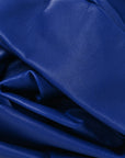 Smooth Calfskin Rose Clutch Knight