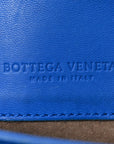 Nappa Intrecciato Medium Olimpia Shoulder Bag Blue
