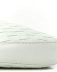 Nappa Intrecciato Small Drop Shoulder Bag Glacier