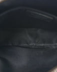 Grained Calfskin Small Camera Bag Black