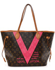 Monogram V Neverfull MM Grenade