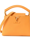 Taurillon Mini Capucines Sunbeam Yellow