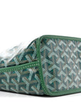 Goyardine Reversible Mini Anjou Green