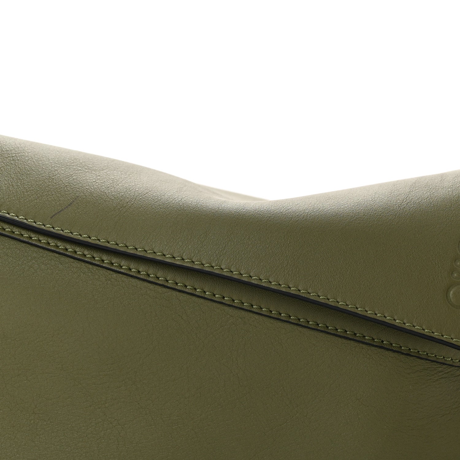 Calfskin Puzzle Hobo Avocado