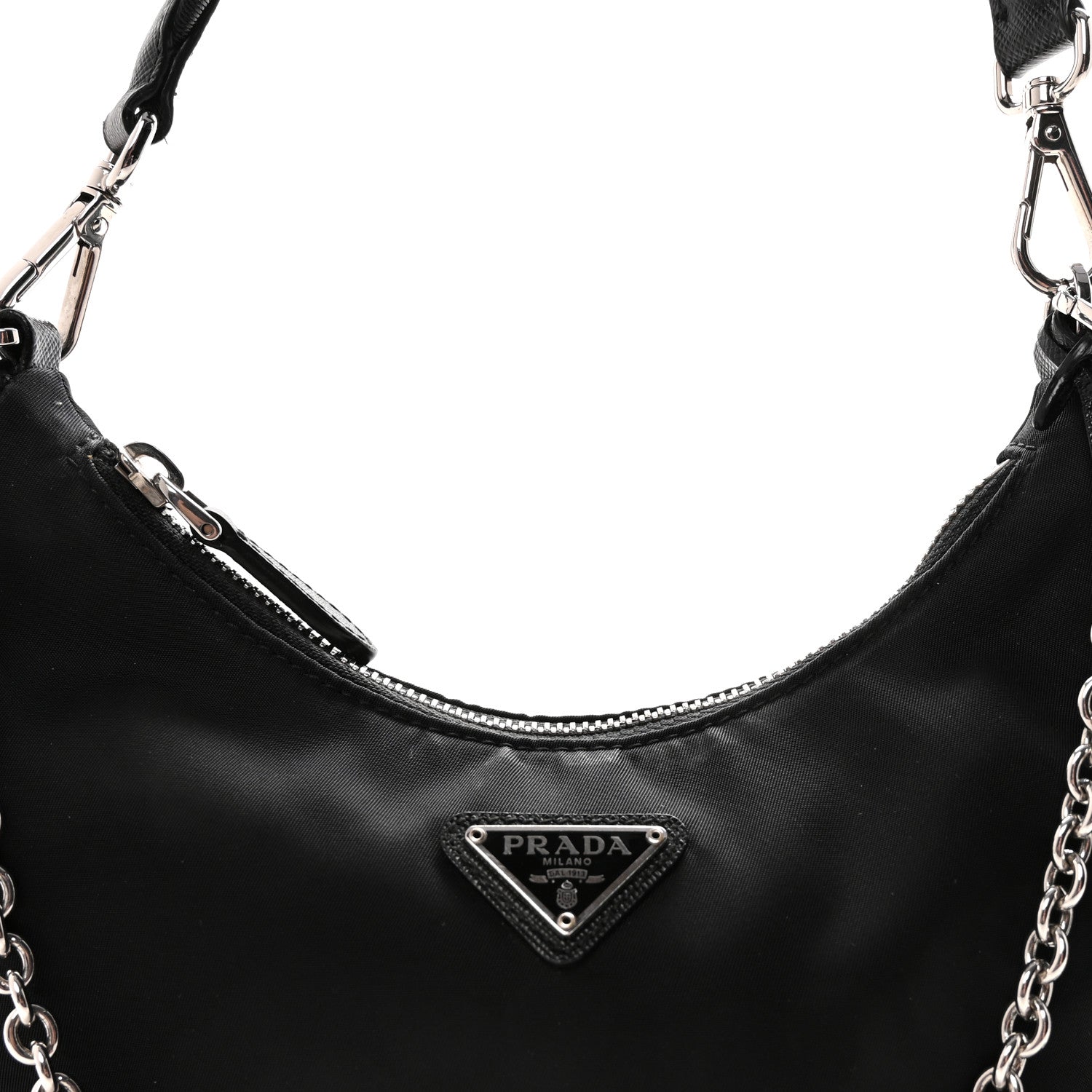 Nylon Re-Edition 2005 Shoulder Bag Black