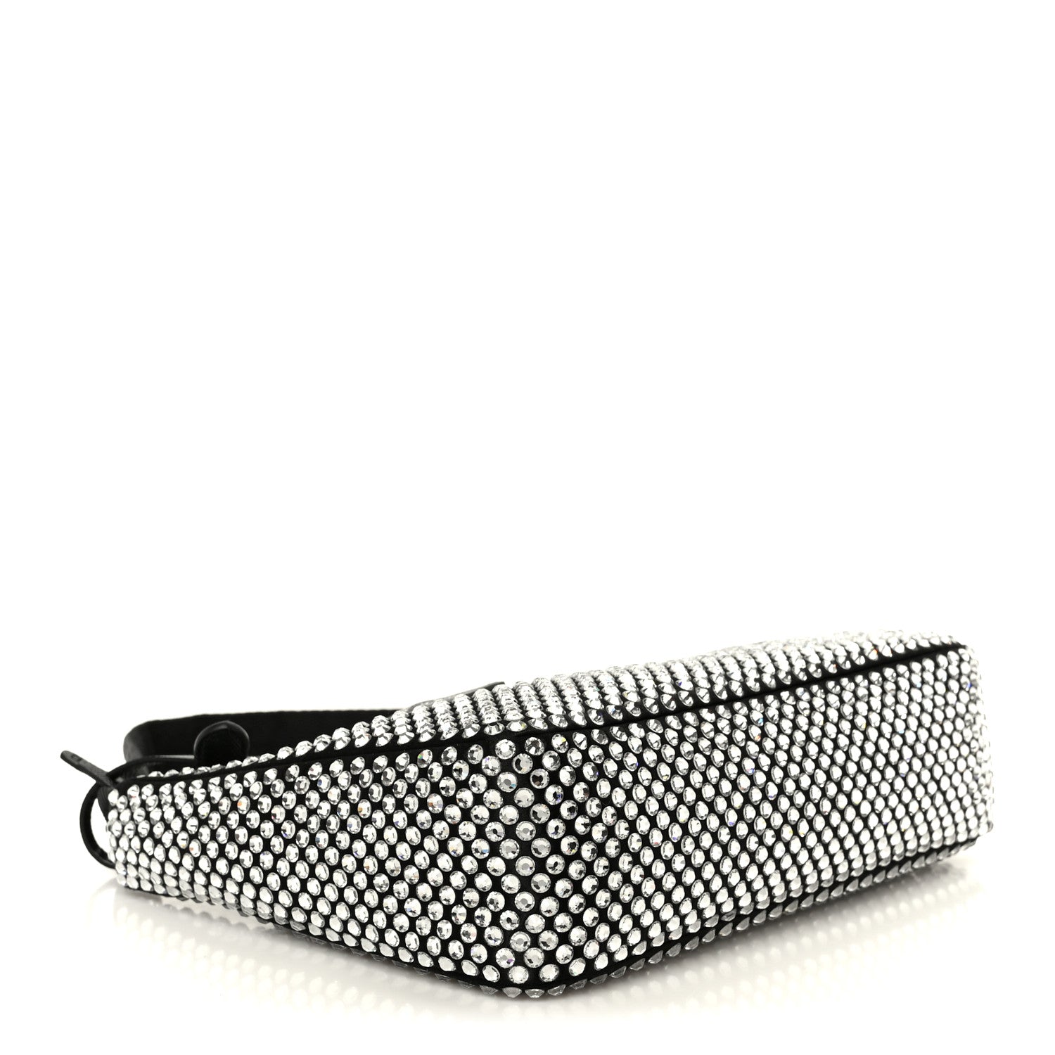 Satin Crystal Mini Re-Edition 2000 Bag Cristal