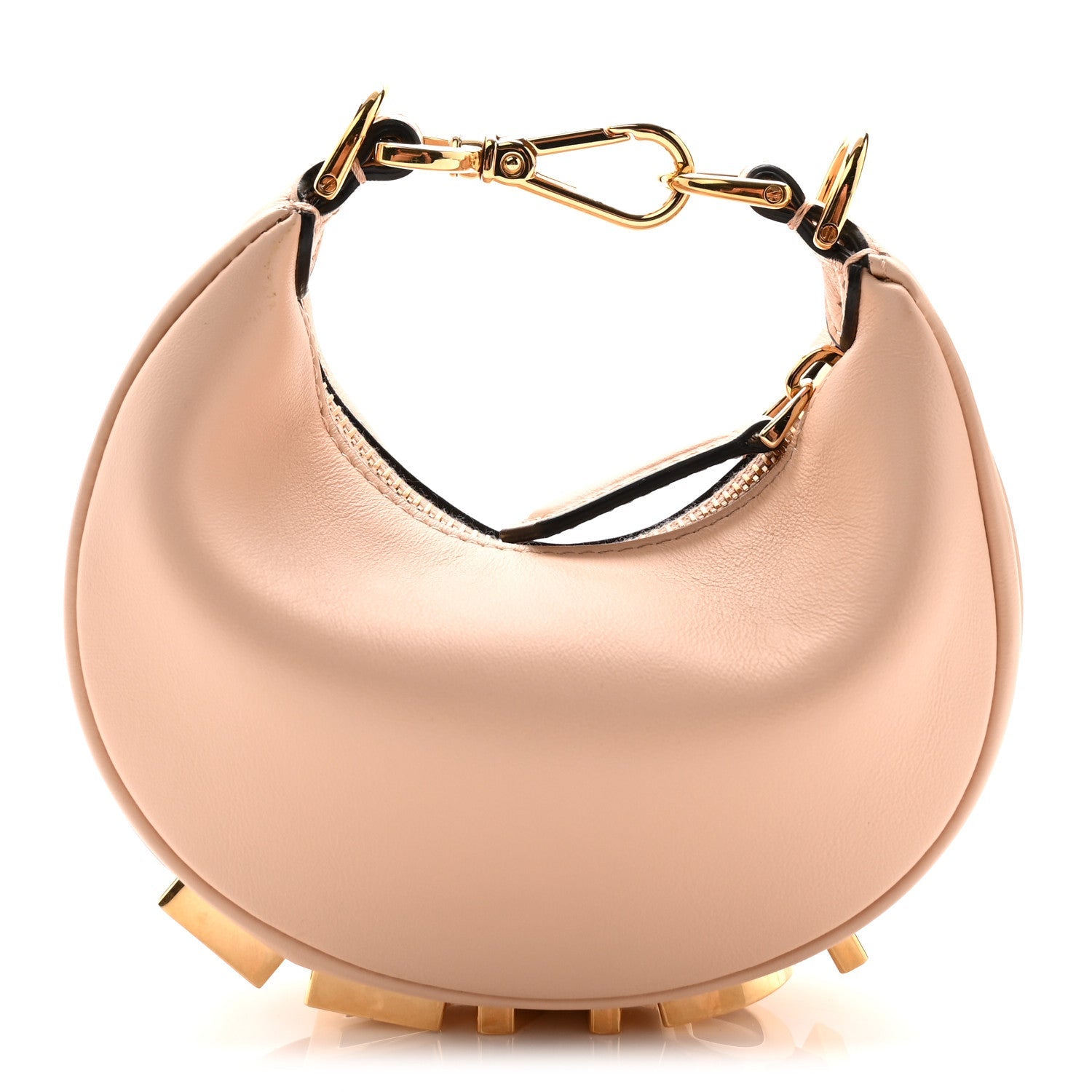 Vitello Grace Matte Nano FNDIgraphy Hobo Charm Light Rose