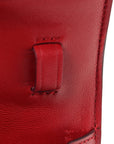 Box Calfskin Small Classic Box Flap Bag Red