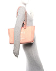 Mixed Fibers Small Deauville Tote Pink