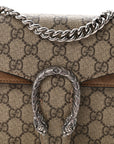 GG Supreme Monogram Mini Dionysus Shoulder Bag Taupe