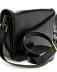 Shiny Calfskin Medium Triomphe Black