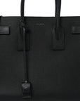 Grained Calfskin Large Sac de Jour Carryall Black