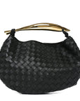 Nappa Intrecciato Sardine Bag Emerald Green
