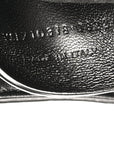 Patent Calfskin Le 5 A 7 Mini Hobo Black