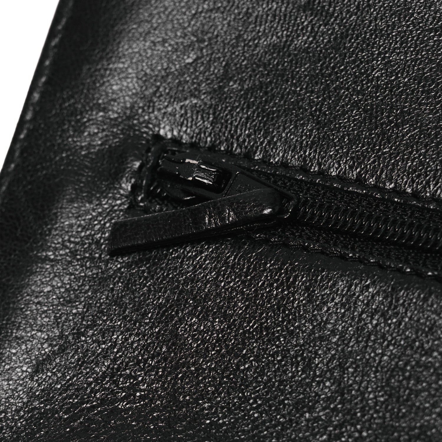 Aged Calfskin Quilted Reissue Wallet On Chain WOC Black