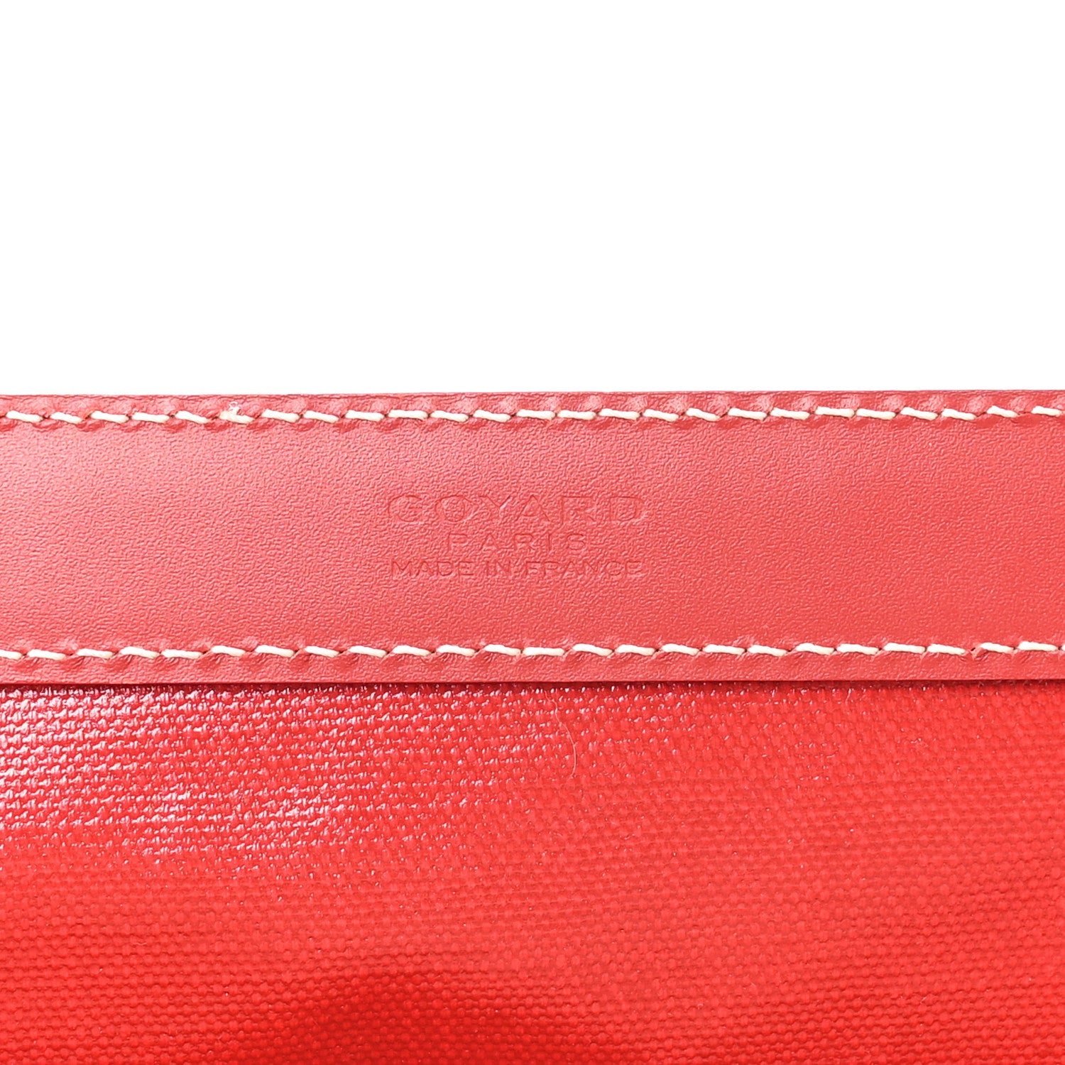 Goyardine Bellechasse Biaude MM Tote Red