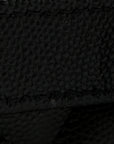 Caviar Quilted Small Boy Flap Black