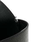 Smooth Calfskin Small Le 5 A 7 Soft Hobo Black