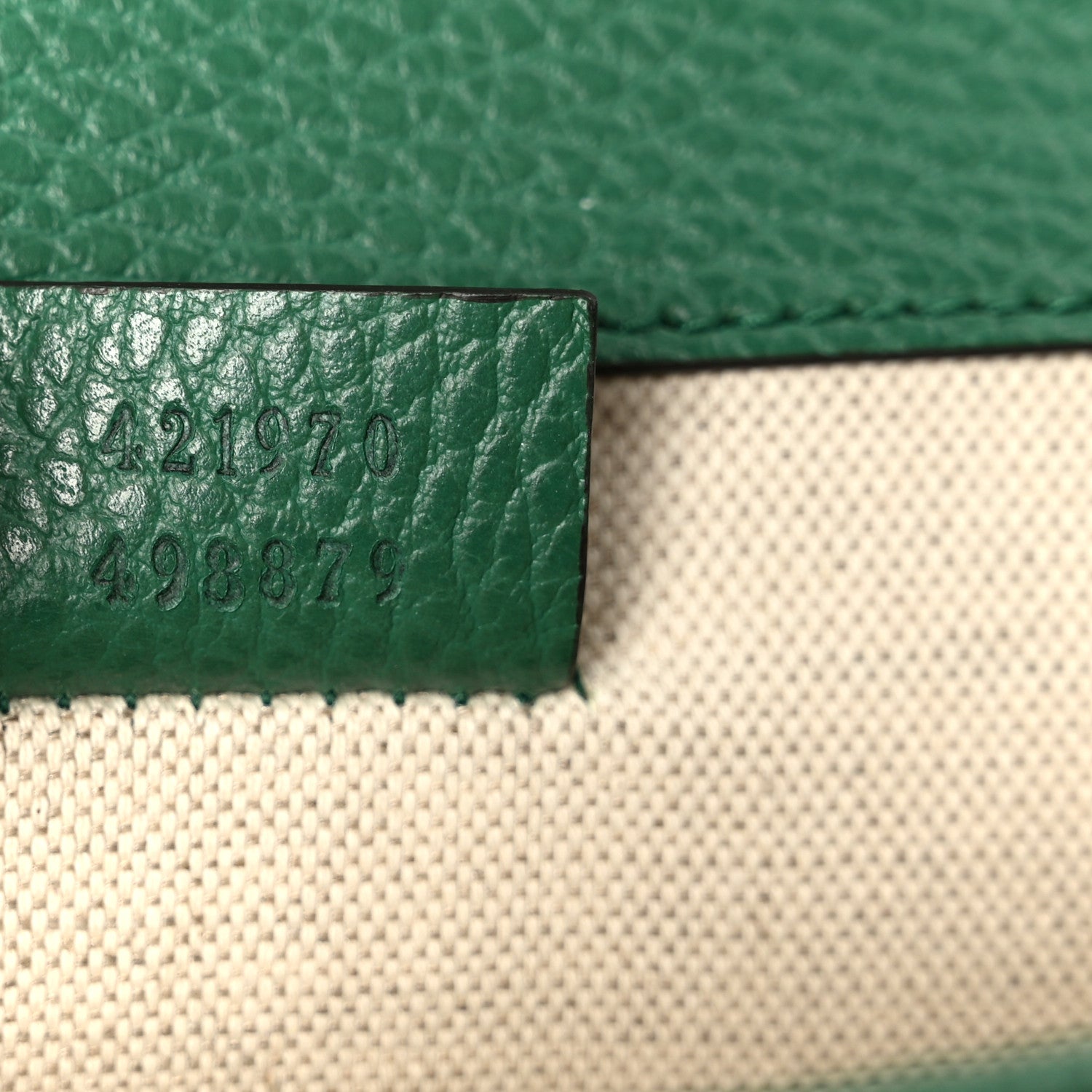 Calfskin Mini Dionysus Shoulder Bag Emerald