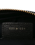 Shiny Grained Calfskin Macrocannage Medium D-Journey Bag Black