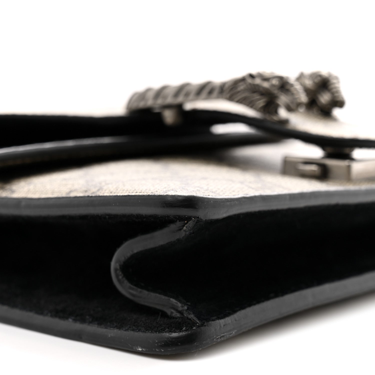 GG Supreme Monogram Mini Dionysus Shoulder Bag Black