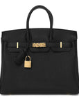 Togo Birkin 25 Black