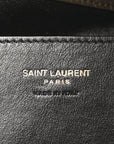 Grained Lambskin Large Cassandre Envelope Pouch Light Musk