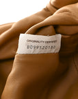 Calfskin Teen Pouch Caramel