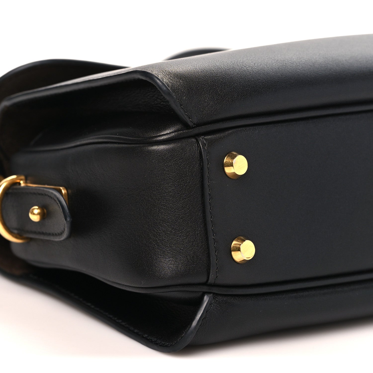 Smooth Calfskin Medium Le 7 Shoulder Bag Black