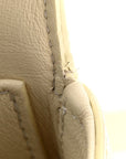 Shiny Calfskin Nano Triomphe Nude