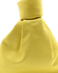Calfskin Mini BV Twist Yellow