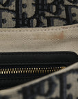 Oblique Saddle Bag Blue