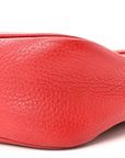 Pebbled Calfskin Small Soho Disco Bag Tabasco Red