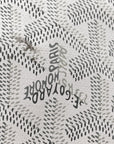 X PEANUTS Goyardine Reversible Anjou GM White