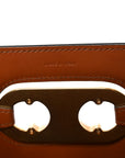 Satinated Calfskin Maillon Triomphe Bucket Bag Tan